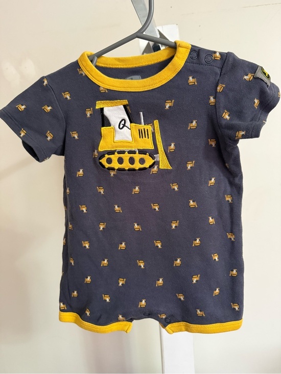 John Deere Other - John Deere Bulldozer Romper